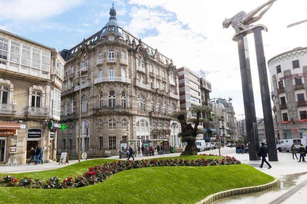 Duplex De Lujo En Pleno Centro De La Ciudad. Apartamento Vigo Exterior foto